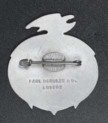A 1935 National Day Of Sea Travel Badge By PAUL SCHULZE & CO., LÜBECK.