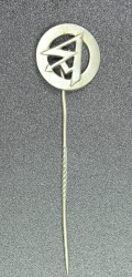 An Sa Stickpin By Kerbach & Israel, Dresden.
