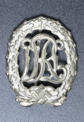 DRL SPORTS BADGE SILVER BY WERSTEIN JENA
