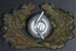 A Wehrmacht Heer (Army) Nco’s Visor Cap Wreath And Cockade