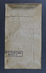 WOUND BADGE BLACK GRADE, MAGNETIC IN ENVELOPE MARKED Rudolf A. Karneth & Sohne, Gablonz a.N.