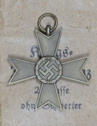 Germany, Wehrmacht. A War Merit Cross II Class, by Eugen Schmidthaussler, Pforzheim.