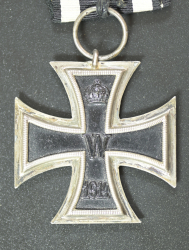 An Iron Cross Second Class 1914 marked R maker Alfred Rösner Dresden.