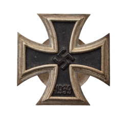 Iron Cross First Class 1939 screw back marked L/56 maker Funke & Brünninghaus.