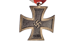 Spanish Iron Cross Second Class 1939 with clasp and ball.