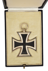 An Absolutely Mint Iron Cross Second Class 1939 marked 100 In An Case Iron Cross 2nd Class 1939 - RK Type