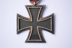 Iron Cross Second Class 1939 marked 55 of maker J. E. Hammer & Söhne, Geringswalde.