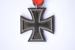 Iron Cross Second Class 1939 marked 55 of maker J. E. Hammer & Söhne, Geringswalde.