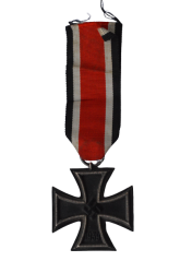 Iron Cross Second Class 1939 marked 55 of maker J. E. Hammer & Söhne, Geringswalde.