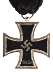 Spanish Iron Cross Second Class 1939 with clasp and ball.