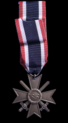 War Merit Cross 2nd Class with Swords, Fat Swastika Tombak version.