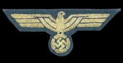 A Kriegsmarine Officer’s Breast Eagle.