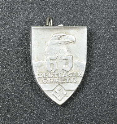 Germany, Hj. A 1935 Hj District 13 Camp Badge By E. Ferdinand Wiedmann